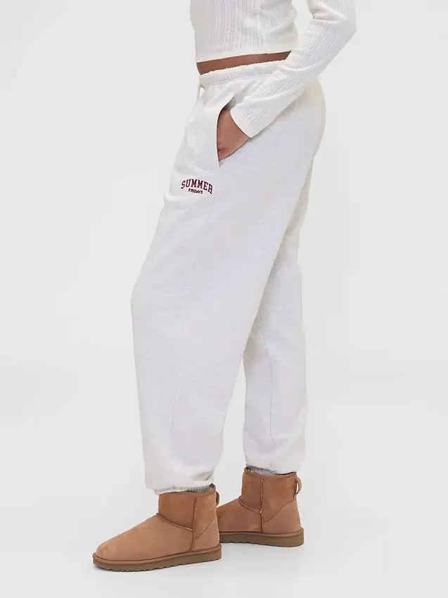 GAP × Summer Fridays zware joggingbroek met logo in relaxte pasvorm
