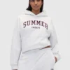 Gap × Summer Fridays zware oversized hoodie met logo
