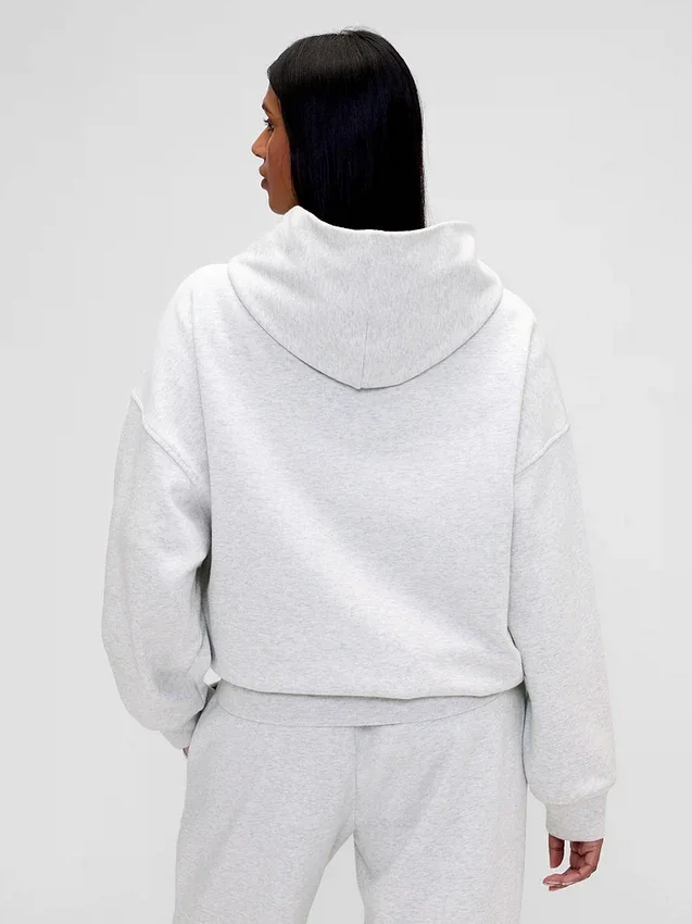 Gap × Summer Fridays zware oversized hoodie met logo