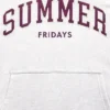 Gap × Summer Fridays zware oversized hoodie met logo