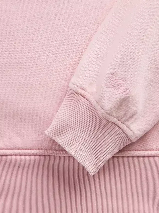 Gap × Summer Fridays zware oversized hoodie met logo