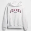 Gap × Summer Fridays zware oversized hoodie met logo