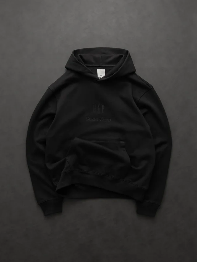 Gap × Sushi Club zware hoodie met logo