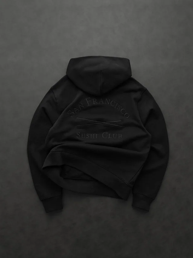 Gap × Sushi Club zware hoodie met logo