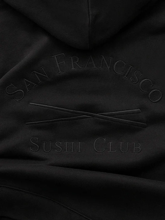 Gap × Sushi Club zware hoodie met logo