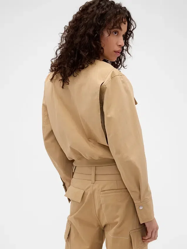 GAP × Victoria Beckham bomberjack