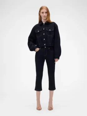 GAP × Victoria Beckham capri-Jeans met lage taille