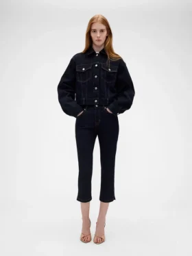 GAP × Victoria Beckham capri-Jeans met lage taille