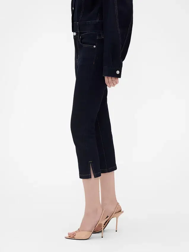 GAP × Victoria Beckham capri-Jeans met lage taille