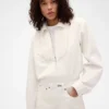 GAP × Victoria Beckham denimoverhemd met rits