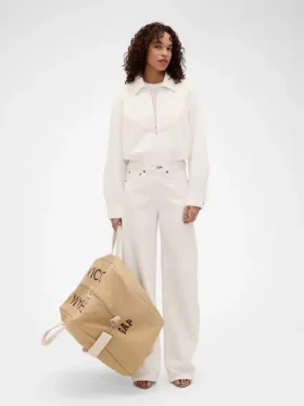 GAP × Victoria Beckham denimoverhemd met rits