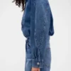 GAP × Victoria Beckham denimoverhemd met rits