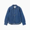 GAP × Victoria Beckham denimoverhemd met rits