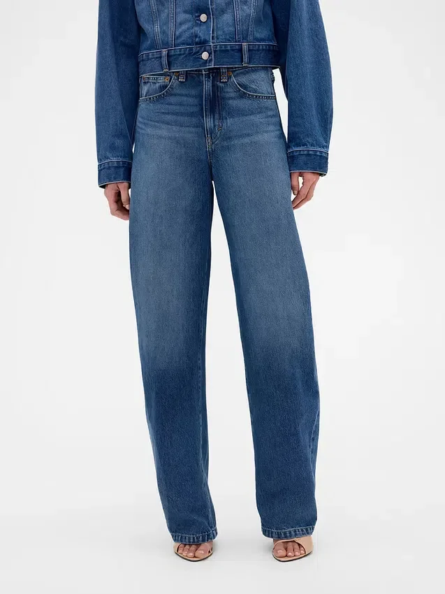 GAP × Victoria Beckham High Rise Arc-Jeans