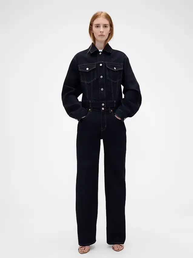 Gap × Victoria Beckham High Rise Straight Jeans