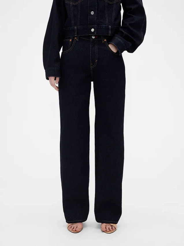 Gap × Victoria Beckham High Rise Straight Jeans