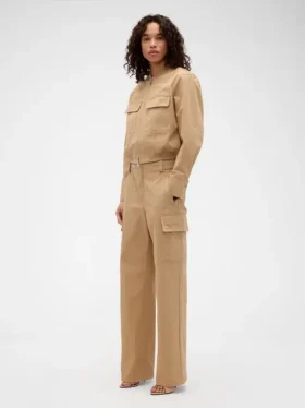 GAP × Victoria Beckham hoge taille cargobroek
