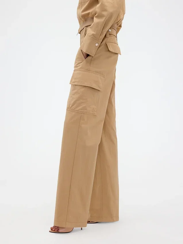 GAP × Victoria Beckham hoge taille cargobroek
