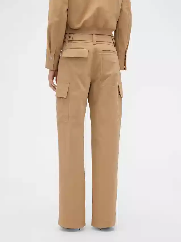 GAP × Victoria Beckham hoge taille cargobroek