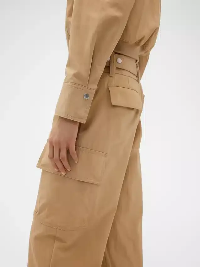 GAP × Victoria Beckham hoge taille cargobroek