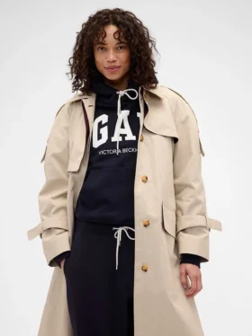 GAP × Victoria Beckham hoodie van zware French Terry