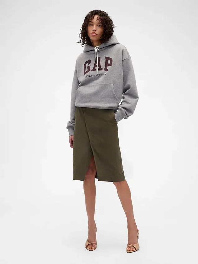 GAP × Victoria Beckham hoodie van zware French Terry
