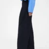 GAP × Victoria Beckham hooggetailleerde broek met plooien en gebogen zoom