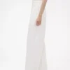 GAP × Victoria Beckham hooggetailleerde broek met plooien en gebogen zoom