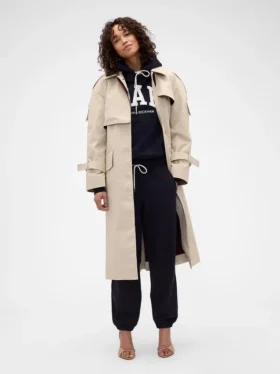 GAP × Victoria Beckham joggingbroek van zware French Terry