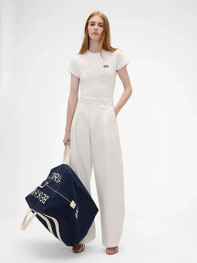 GAP × Victoria Beckham oversized weekendtas