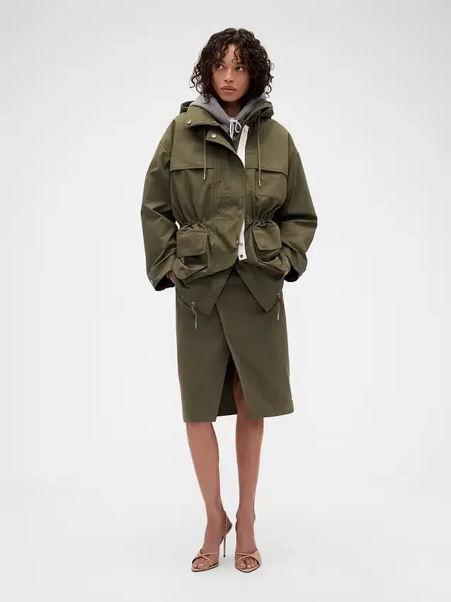 GAP × Victoria Beckham parka