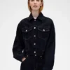 GAP × Victoria Beckham Relaxed Crop-spijkerjasje