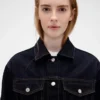 GAP × Victoria Beckham Relaxed Crop-spijkerjasje