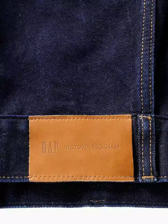 GAP × Victoria Beckham Relaxed Crop-spijkerjasje