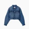 GAP × Victoria Beckham Relaxed Crop-spijkerjasje