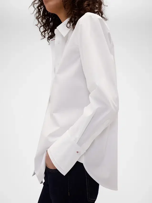 GAP × Victoria Beckham Relaxed popeline overhemd