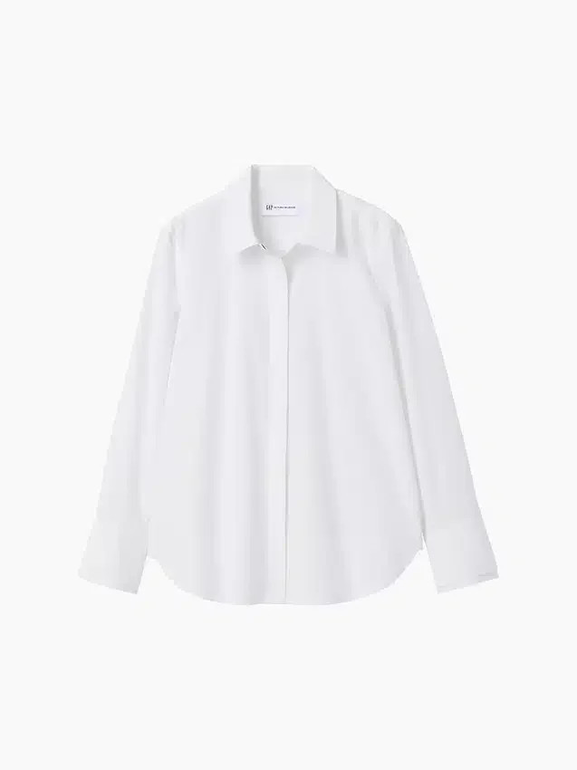 GAP × Victoria Beckham Relaxed popeline overhemd