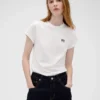 Gap × Victoria Beckham T-shirt van biologisch katoen met logo
