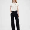 Gap × Victoria Beckham T-shirt van biologisch katoen met logo