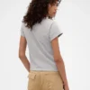 Gap × Victoria Beckham T-shirt van biologisch katoen met logo