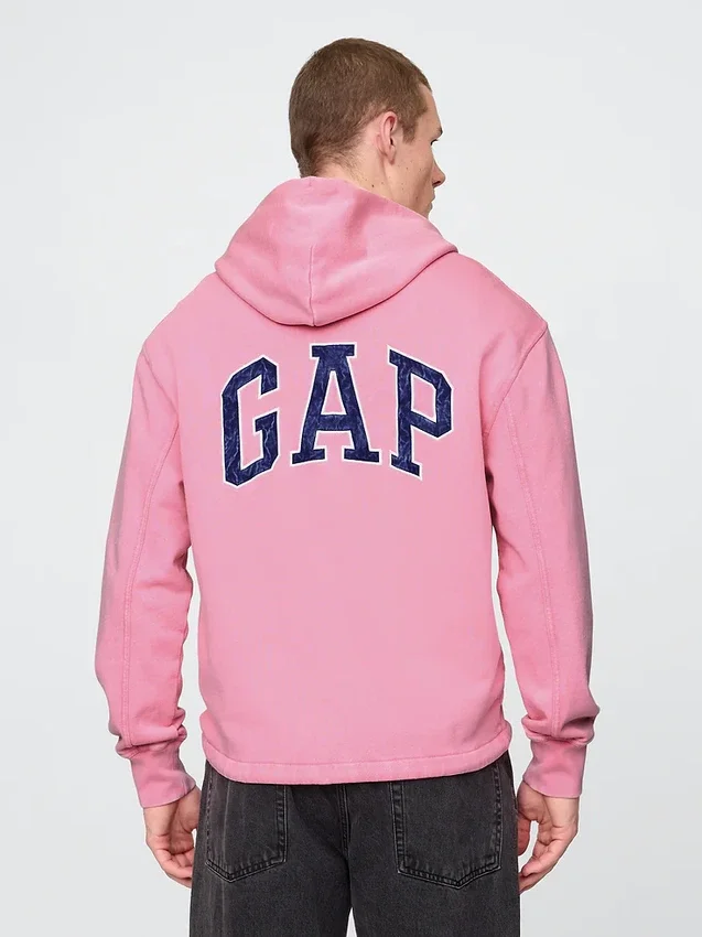 GAP zware hoodie van French Terry met Gap Logo
