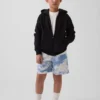 GapFit 6" gerecyclede mesh-korte broeken voor kinderen