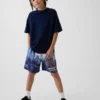 GapFit 6" gerecyclede mesh-korte broeken voor kinderen