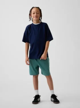GapFit 6" gerecyclede mesh-korte broeken voor kinderen