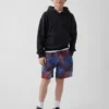 GapFit 6" gerecyclede mesh-korte broeken voor kinderen