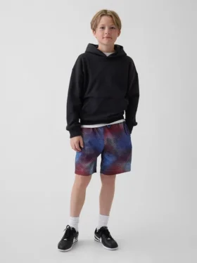 GapFit 6" gerecyclede mesh-korte broeken voor kinderen