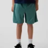 GapFit 6" gerecyclede mesh-korte broeken voor kinderen