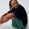 GapFit 6" gerecyclede mesh-korte broeken voor kinderen