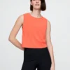 GapFit Breathe Crop Muscle-tanktop
