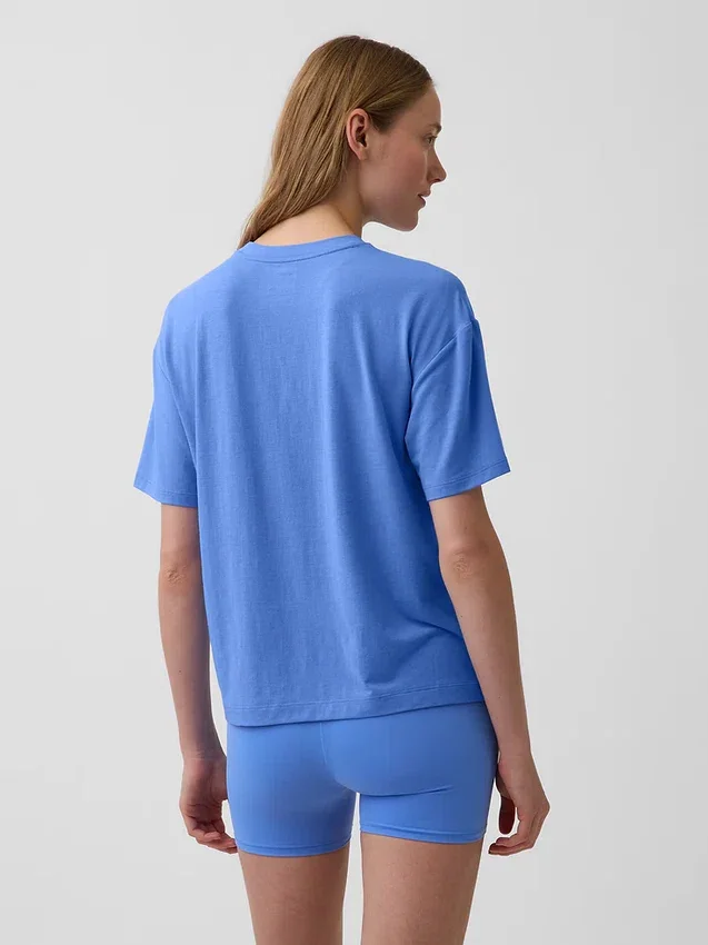 GapFit Breathe T-shirt met relaxte pasvorm